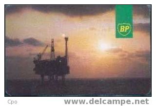 # UK_OTHERS OFFSHORE-BritishPetroleum -R4E IPL (on Reverse) 100 Iitl 04.91  Tres Bon Etat - [ 2] Oil Drilling Rig