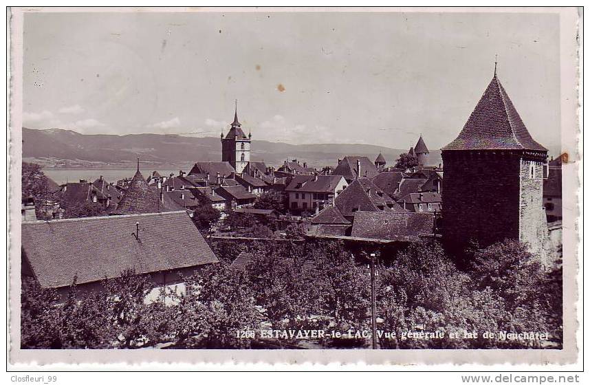 Estavayer-le-Lac / 9 Cartes / 1956 - Autres & Non Classés