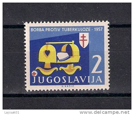 Yugoslavia 1957.Obligatory Tax.Anti-tuberculoses,MNH - Neufs