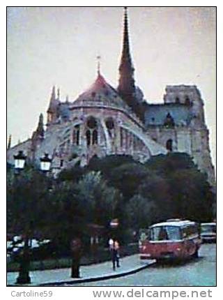 FRANCE PARIS NOTRE DAME E AUTOBUS VB1979 CS15366 - Nahverkehr, Oberirdisch