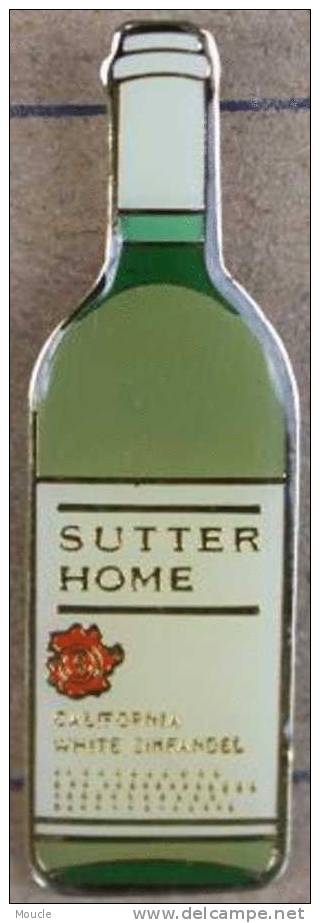 BOUTEILLE DE VIN BLANC - SUTTER HOME - CALIFORNIA - USA - BOTLE - WINE - VINO - WEIN -    (22) - Beverages