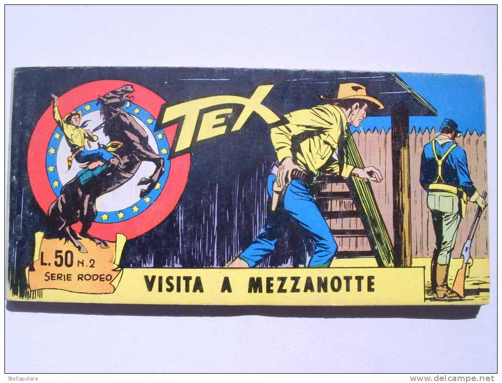 Tex A Striscia Serie RODEO Numero 2  - VISITA A MEZZANOTTE  - ORIGINALE - Tex