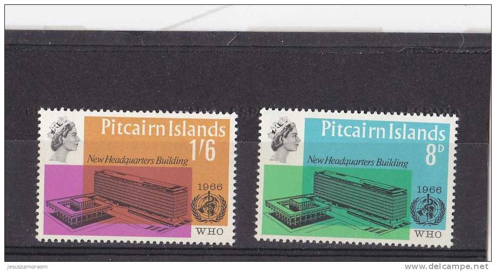 Pitcairn Nº 61 Al 62 - Islas De Pitcairn