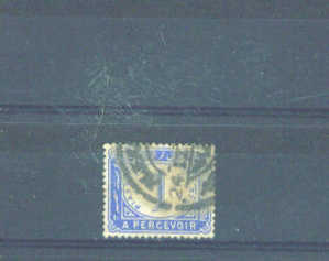 EGYPT 1889 Postage Due 1p FU - 1866-1914 Khedivato Di Egitto
