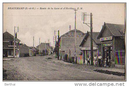 95 BEAUCHAMP - Route De La Gare Et D Herblay - Beauchamp