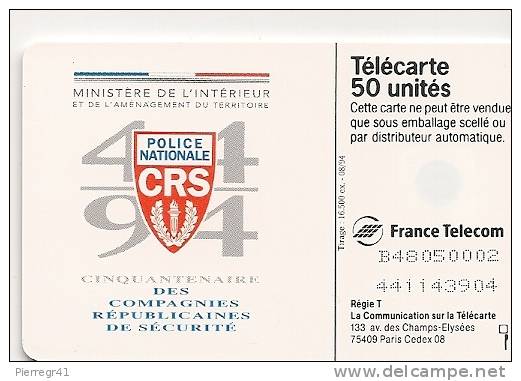 CARTE-FRANCAISE-PRIVEE-En                   1008-50U-GEM-12/91-CRS-50                   E  ANNIVERSAIRE-UTILISEE-LUX - 50 Unità  