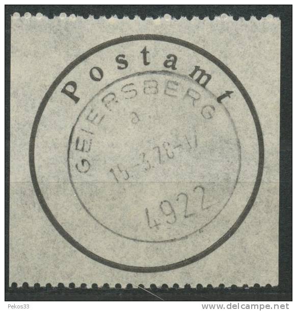 Österreich - Postamtsaufkleber Geiersberg - Ohne Zuordnung
