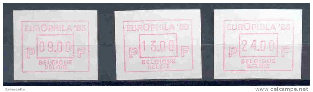 Belgie Ocb Nr :  ATM70 ** MNH   (zie Scan) Europhila 88 - Mint