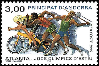 Andorra Francesa 479 ** Olimpicos Atlanta. 1996 - Neufs