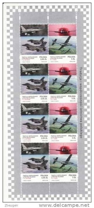 POLAND 2008 MICHEL NO: 4353-4354 Klbg  MNH - Ongebruikt