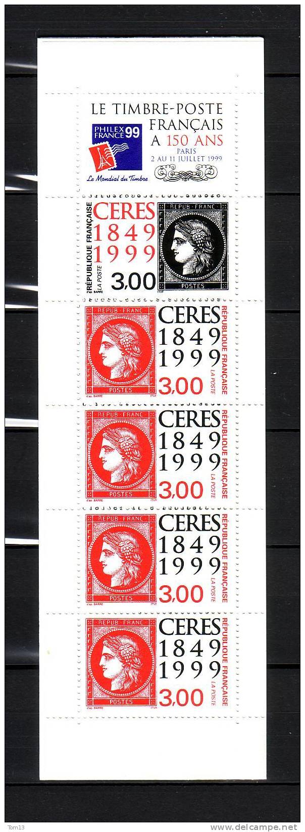France, Carnet, 150ème Aniversaire, 1999, N° BC3213  Neuf ** - Commemoratives