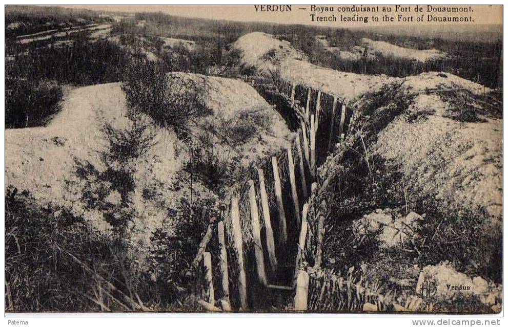 Postal, VERDUN, Fuerte De Douaumont( Francia), Post Card - Verdun