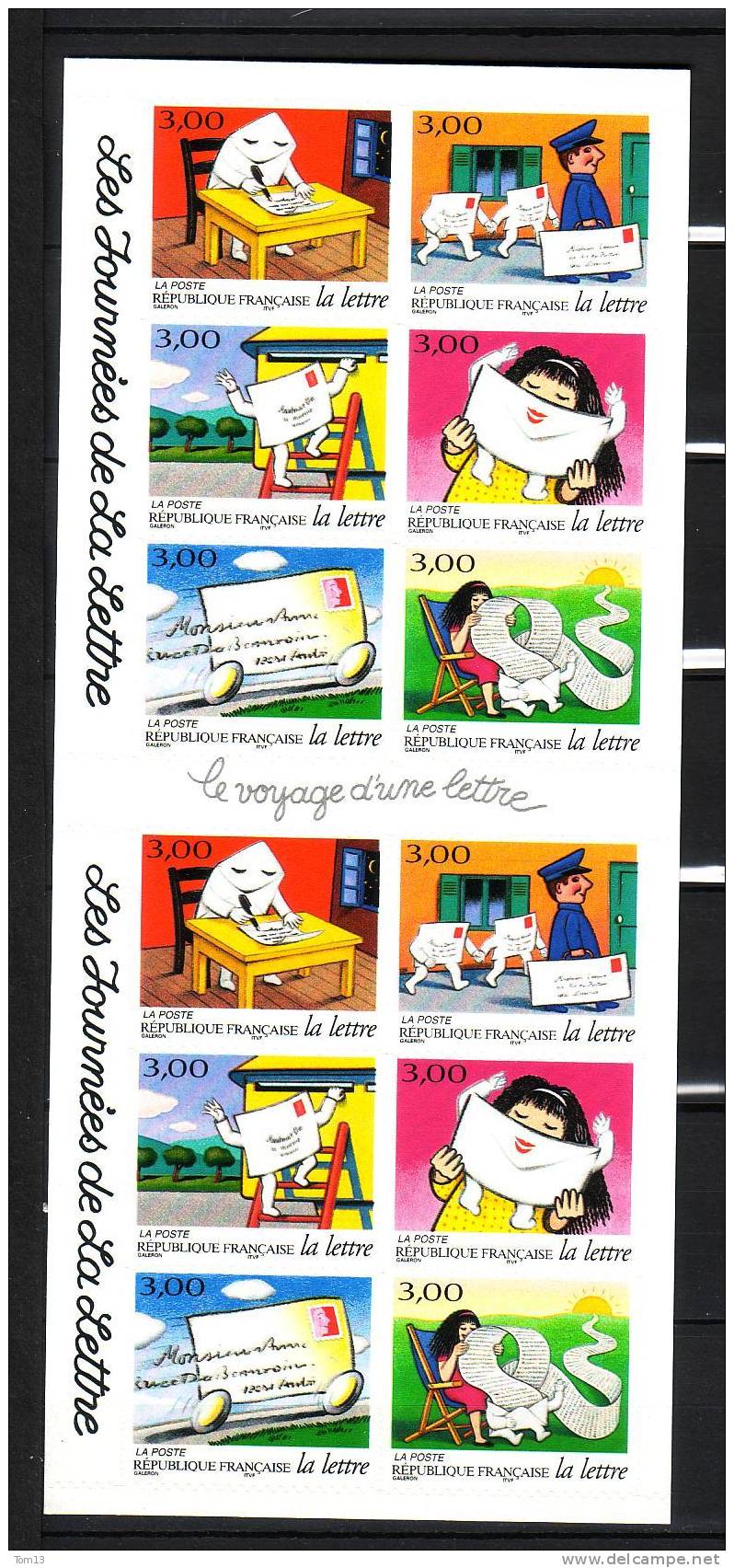 France, Carnet, Les Journées De La Lettre, 1997, N° BC3071A  Neuf ** - Commémoratifs