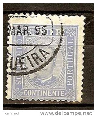 PORTUGAL 1892 King Carlos - 50r. - Blue  FU - Used Stamps