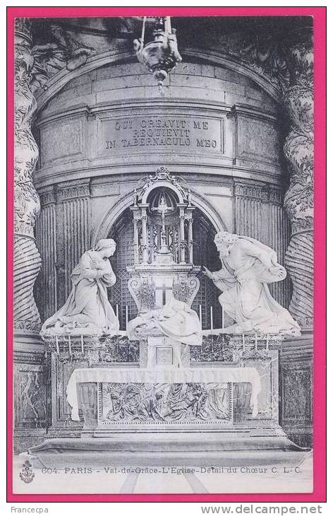 PTS 75-061 - PARIS - VAL DE GRACE - L' Eglise - Détail Du Choeur - Santé, Hôpitaux