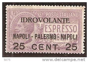 1917 Idrovolante  Napoli-Palerma * - Luftpost