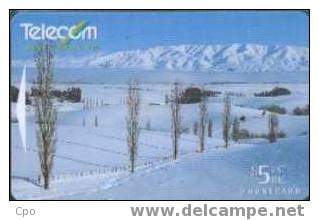 # NEW_ZEALAND NZ32S_3 Amazing Aotearoa - Winter Snowfall 5 Gpt 01.96 Tres Bon Etat - Neuseeland