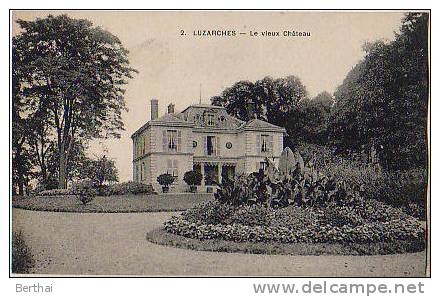 95 LUZARCHES - Le Vieux Chateau - Luzarches