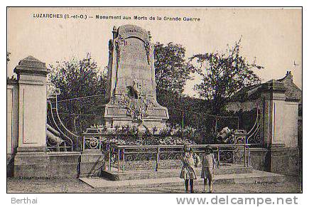 95 LUZARCHES - Monument Aux Morts De La Grande Guerre - Luzarches