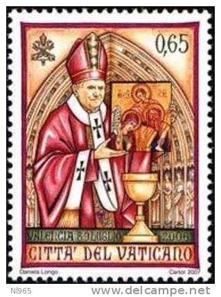 CITTA´ DEL VATICANO - VATIKAN STATE - ANNO 2007 - VIAGGI DI PAPA BENEDETTO XVI   - ** MNH - Nuevos