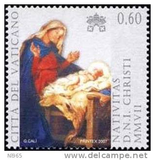 CITTA´ DEL VATICANO - VATIKAN STATE - ANNO 2007 - NATALE  - ** MNH - Neufs