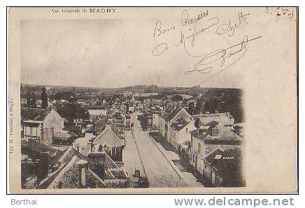 95 Vue Generale De MAGNY - Magny En Vexin