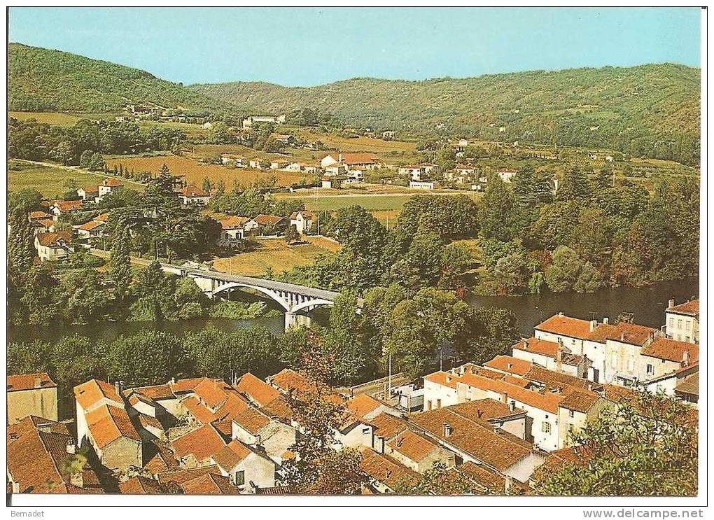 LUZECH .. VUE PANORAMIQUE SUR LE QUARTIER DE LA DOUVE - Luzech