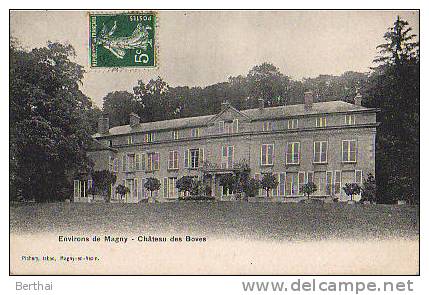 95 Environs De MAGNY - Chateau Des Boves - Magny En Vexin