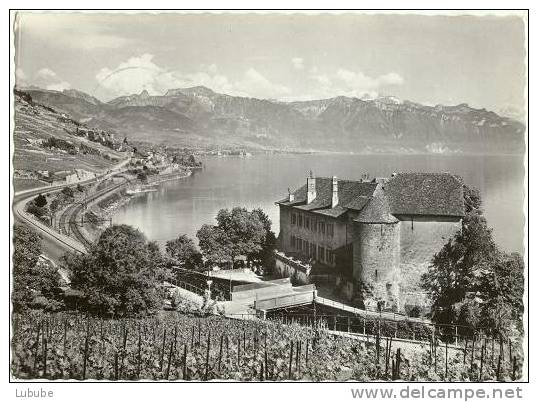 Château De Glérolles Et Le Lac      Ca. 1960 - Rolle