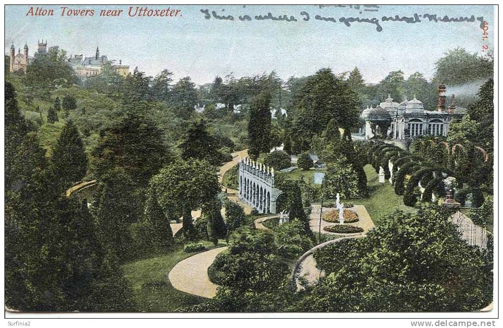 STAFFS - ALTON TOWERS NEAR UTTOXETER Pre-WWI  St7 - Sonstige & Ohne Zuordnung