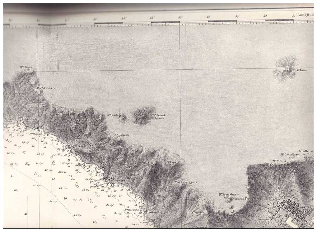 Carte Marine - Italie . Du Cap Mesco à La Magra - - Autres & Non Classés