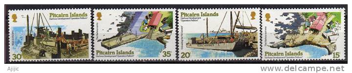 Nouveau Port De L´ile.  4 T-p Neufs **. Yv.# 175/8 - Pitcairn