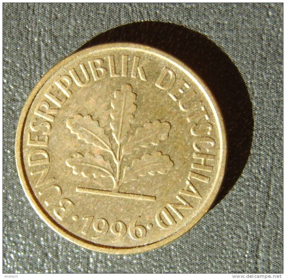 No.H1. Germany, 5 Pfennig 1996 - Bundesrepublik Deutschland - 5 Pfennig