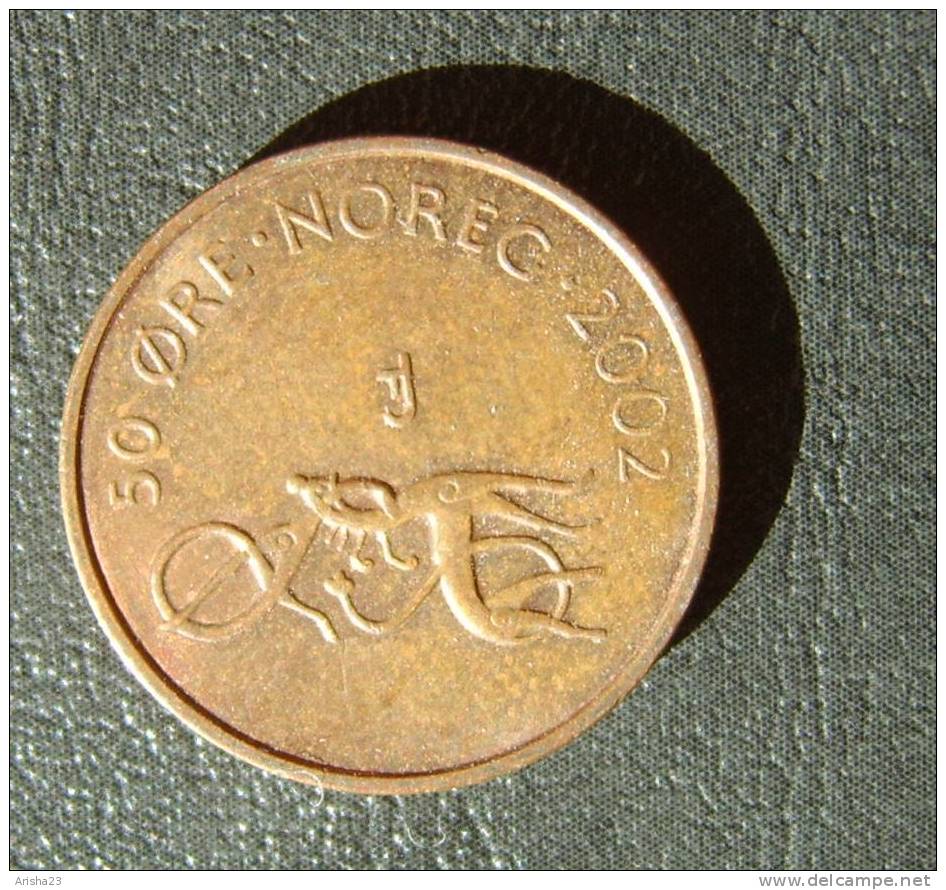 No.H1. Norway, Norge 50 Ore 2002 - Norway