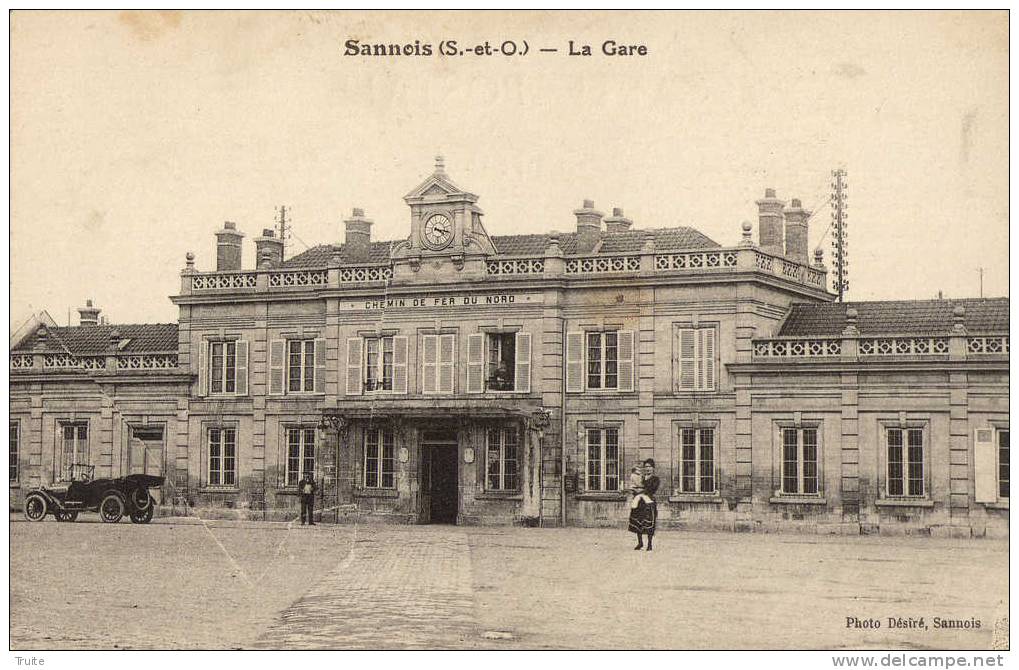 SANNOIS LA GARE ANIMEE - Sannois