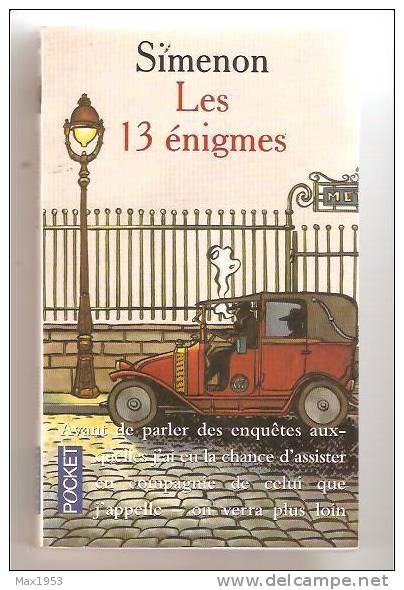 Simenon - Les 13 énigmes - POCKET N° 1359 - Simenon