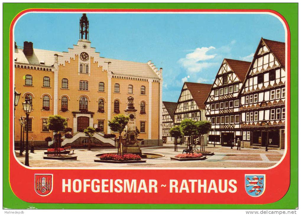 CPA  - HOFGEISMAR-RATHAUS - Hofgeismar