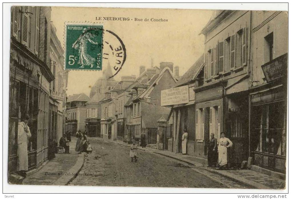 LE NEUBOURG. - Rue De Conches. - Le Neubourg