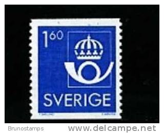 SWEDEN/SVERIGE - 1985  DEFINITIVE  1.60 Kr   MINT NH - Neufs