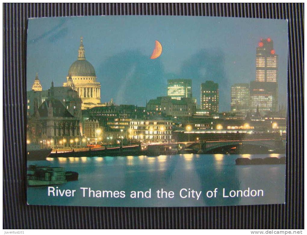 CPM ANGLETERRE-River Thames And The City Of London-grand Format - River Thames