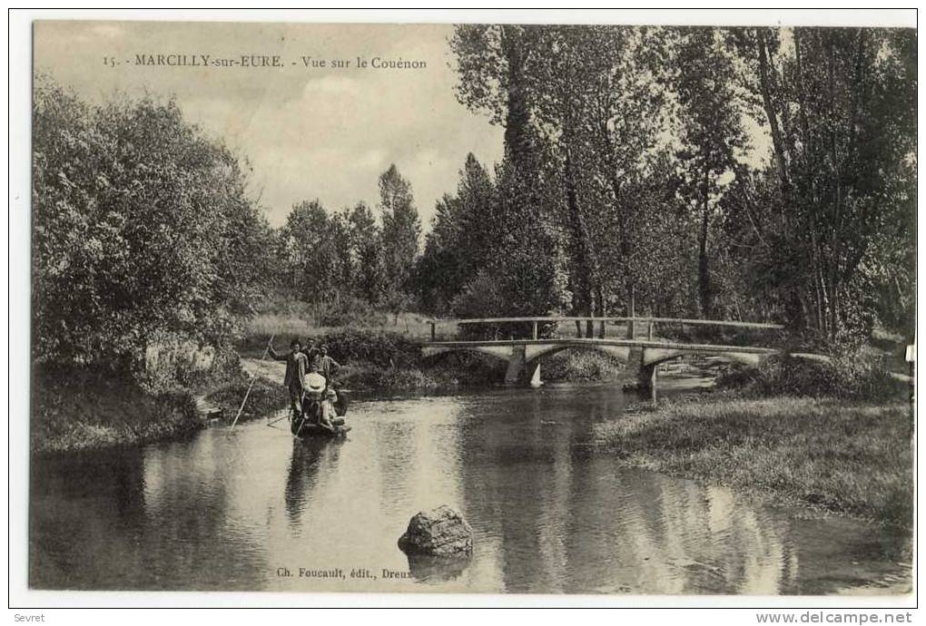 MARCILLY Sur EURE. - Vue Sur Le Couenon - Marcilly-sur-Eure