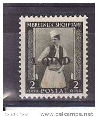 1942 - OCCUPAZIONE - ALBANIA - GI ** - N.37 - VAL. CAT. 5.00€ - Albania