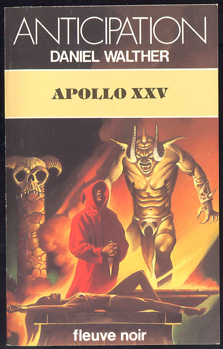 {24586} Daniel Walther ; Anticipation, N° 1262 EO 1983. " Apollo XXV "   TBE   " En Baisse " - Fleuve Noir
