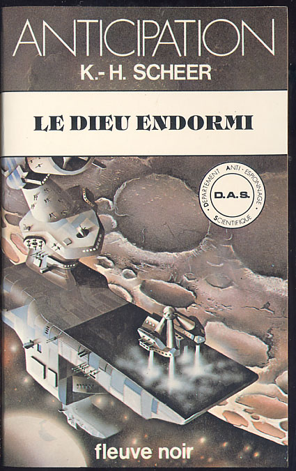 {24535} K.- H. Scheer ; Anticipation, N° 1043 EO (Fr) 1980.  "le Dieu Endormi" TBE  " En Baisse " - Fleuve Noir