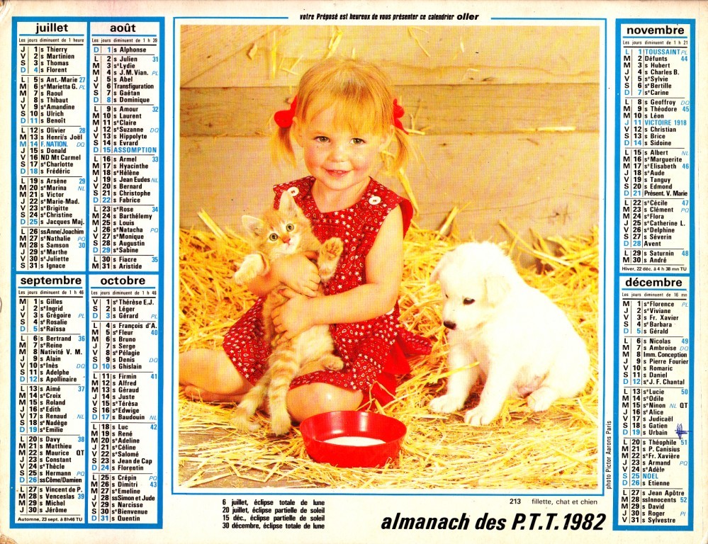 ALMANACH 1982 - Grand Format : 1971-80