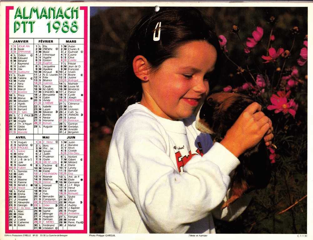ALMANACH 1988 - Big : 1971-80