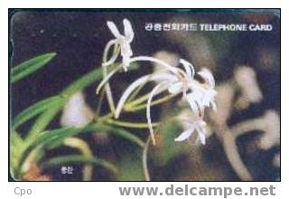 # KOREA O9403105 Neofinetica Falcata 3000 Autelca 03.94  -fleurs,flowers-   Tres Bon Etat - Corée Du Sud