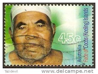 COCOS ISLANDS - Used 2000 45c Faces - Isole Cocos (Keeling)