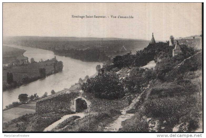 Dép. 78 - Ermitage De Saint-Sauveur. - Vue D'ensemble. Edition L. - Autres & Non Classés