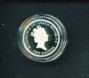 UNITED KINGDOM - 1995 Proof Silver £2 Second World War Sealed In Capsule  With Case And COA - Mint Sets & Proof Sets